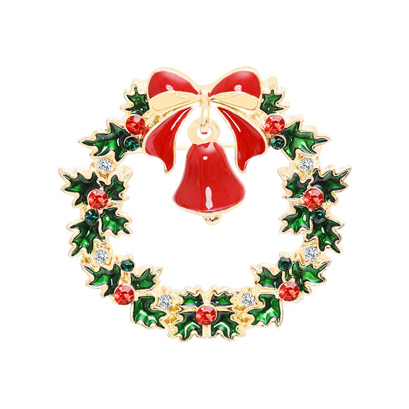 Christmas Brooch Christmas Stockings Bell Candy Christmas Snowman Corsage Christmas Tree Brooch